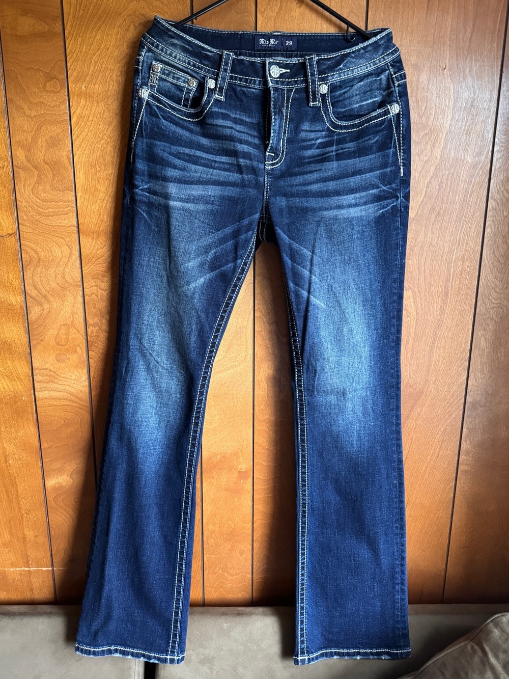 Miss Me Mid-rise Boot jeans size 29 EUC